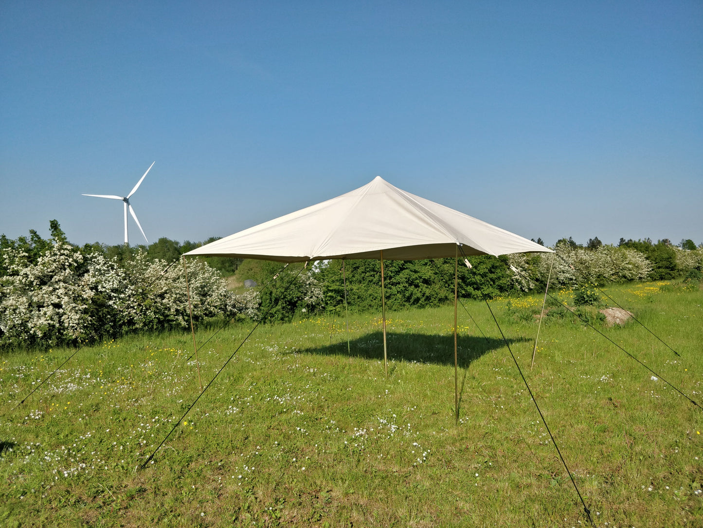 Canvas Canopy Awning Kits (Canopy + Poles)