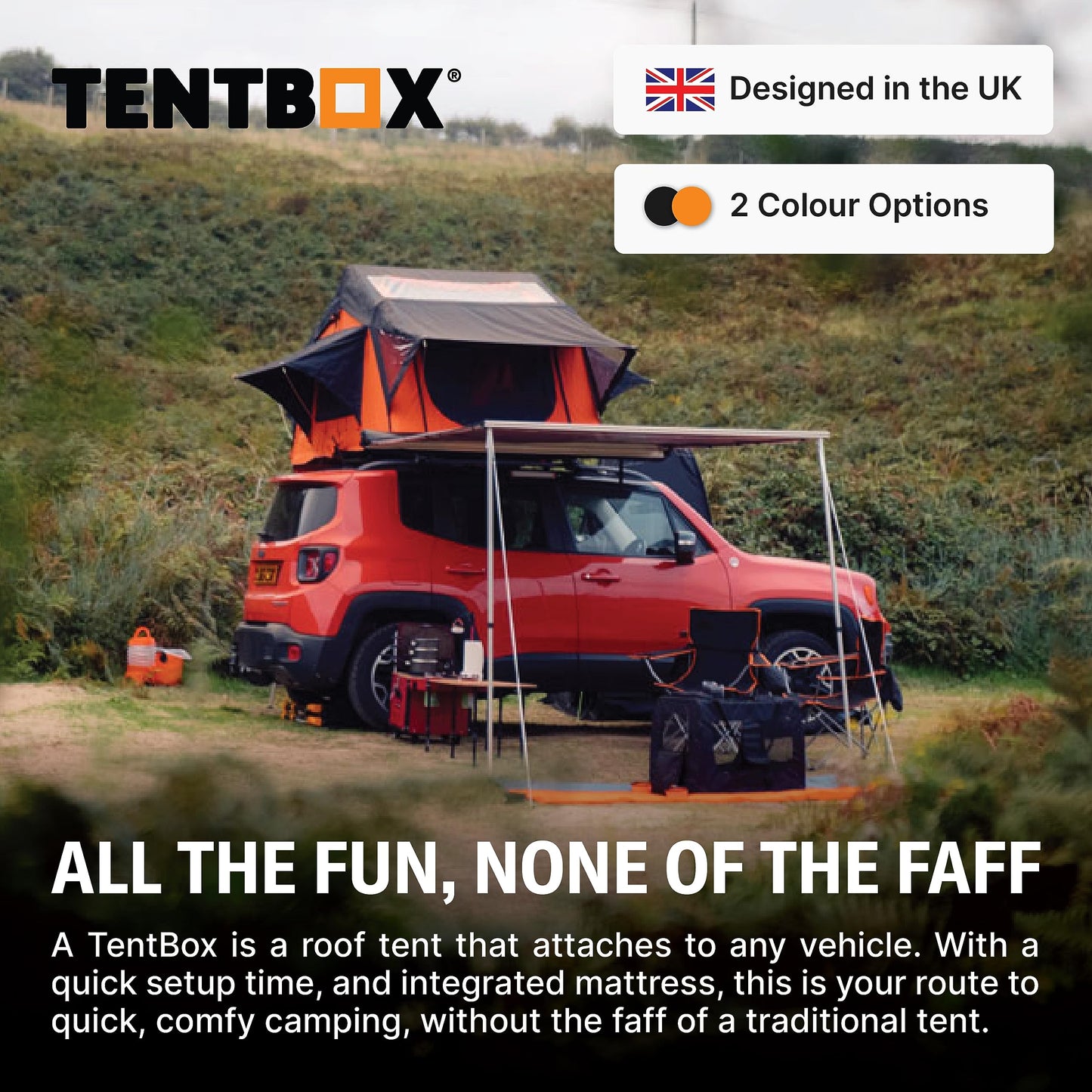 TentBox Lite - Car Roof Top Tent