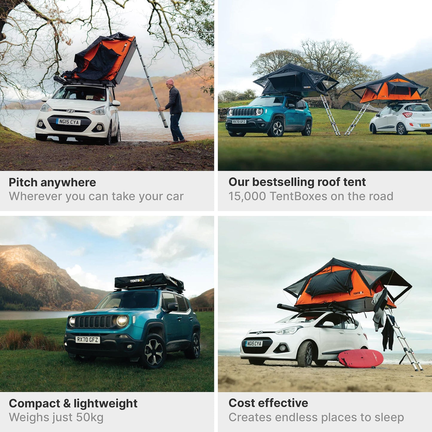 TentBox Lite - Car Roof Top Tent